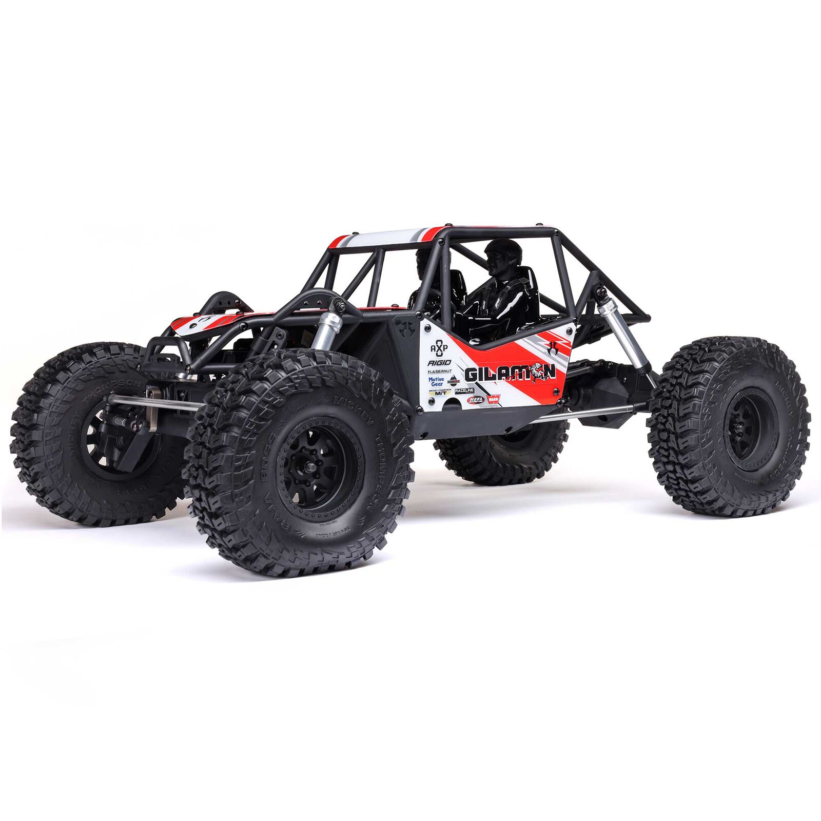Axial 1/8 AXP8 Gilamon 2.2 4X4 RTR Brushed Trail Buggy, Red Axial 1/8 AXP8 Gilamon 2.2 4X4 RTR Brushed Trail Buggy, Red