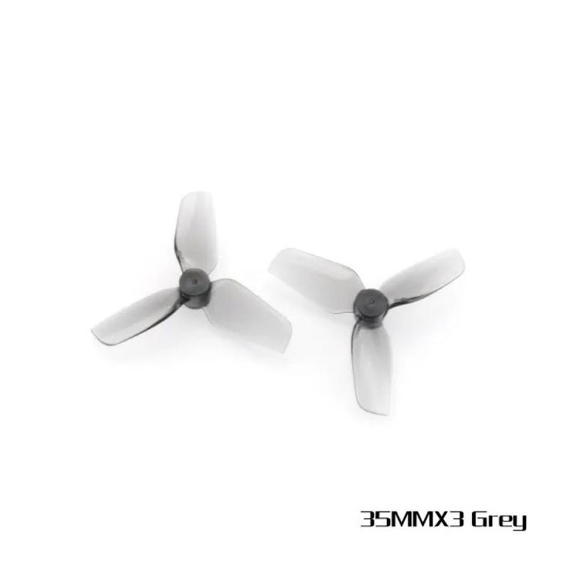 HQ 35MMX3 MICRO WHOOP PROP (1MM SHAFT) HQ 35MMX3 MICRO WHOOP PROP (1MM SHAFT)