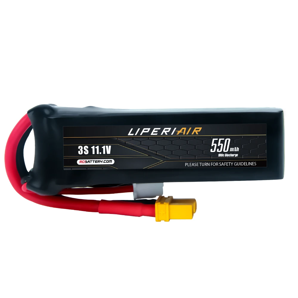 RC BATTERY LiperiAir 550mAh 3S 100C 11.1V Lipo Battery With XT30 Plug RC BATTERY LiperiAir 550mAh 3S 100C 11.1V Lipo Battery With XT30 Plug