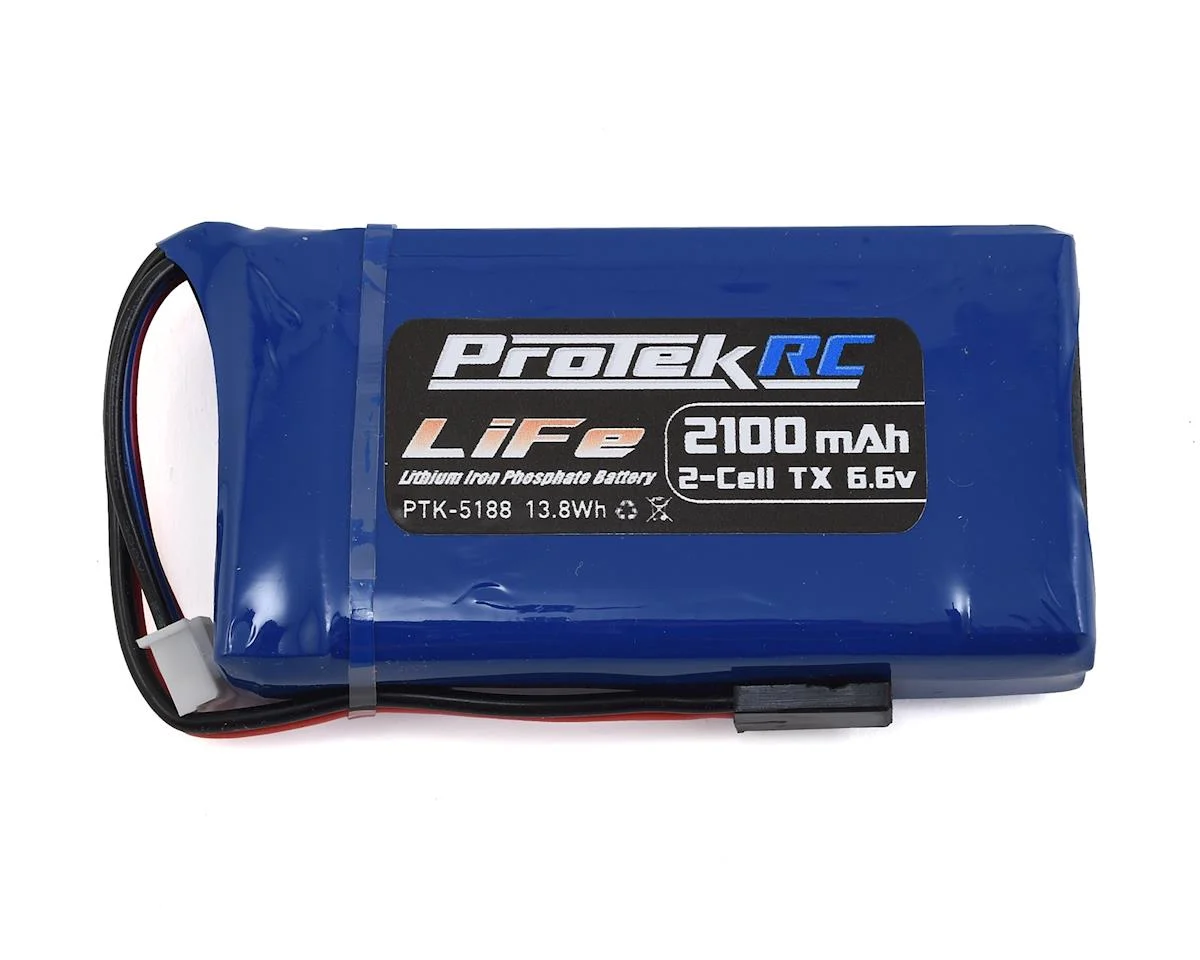 ProTek RC LiFe Futaba Transmitter Battery Pack (6.6V/2100mAh) (3PV/4PK/4PM/4PLS/4PX/4PV/7PX/7PXR/10PX/16SZ) ProTek RC LiFe Futaba Transmitter Battery Pack (6.6V/2100mAh) (3PV/4PK/4PM/4PLS/4PX/4PV/7PX/7PXR/10PX/16SZ)