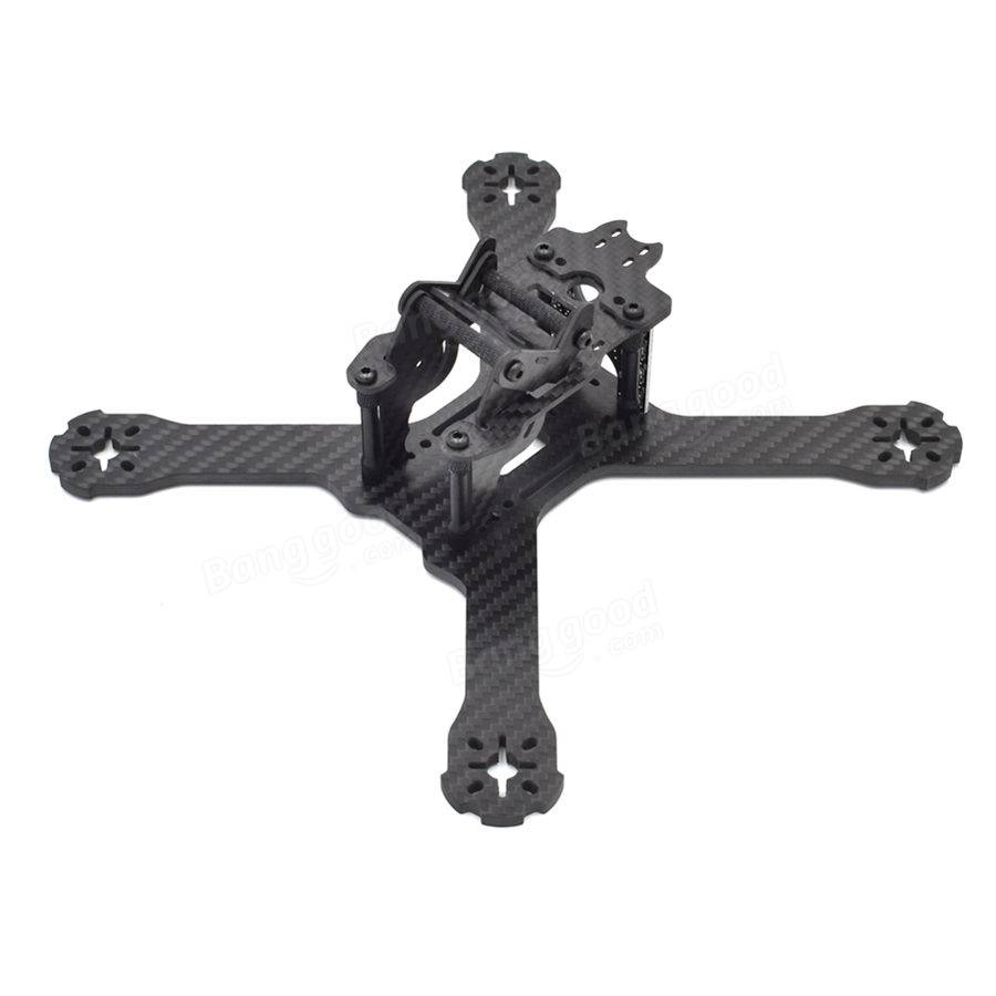 Realacc X210 Pro 214mm 3K Carbon Fiber FPV Racing Frame 4mm Frame Arm w/ LED Board 5V & 12V PDB Realacc X210 Pro 214mm 3K Carbon Fiber FPV Racing Frame 4mm Frame Arm w/ LED Board 5V & 12V PDB